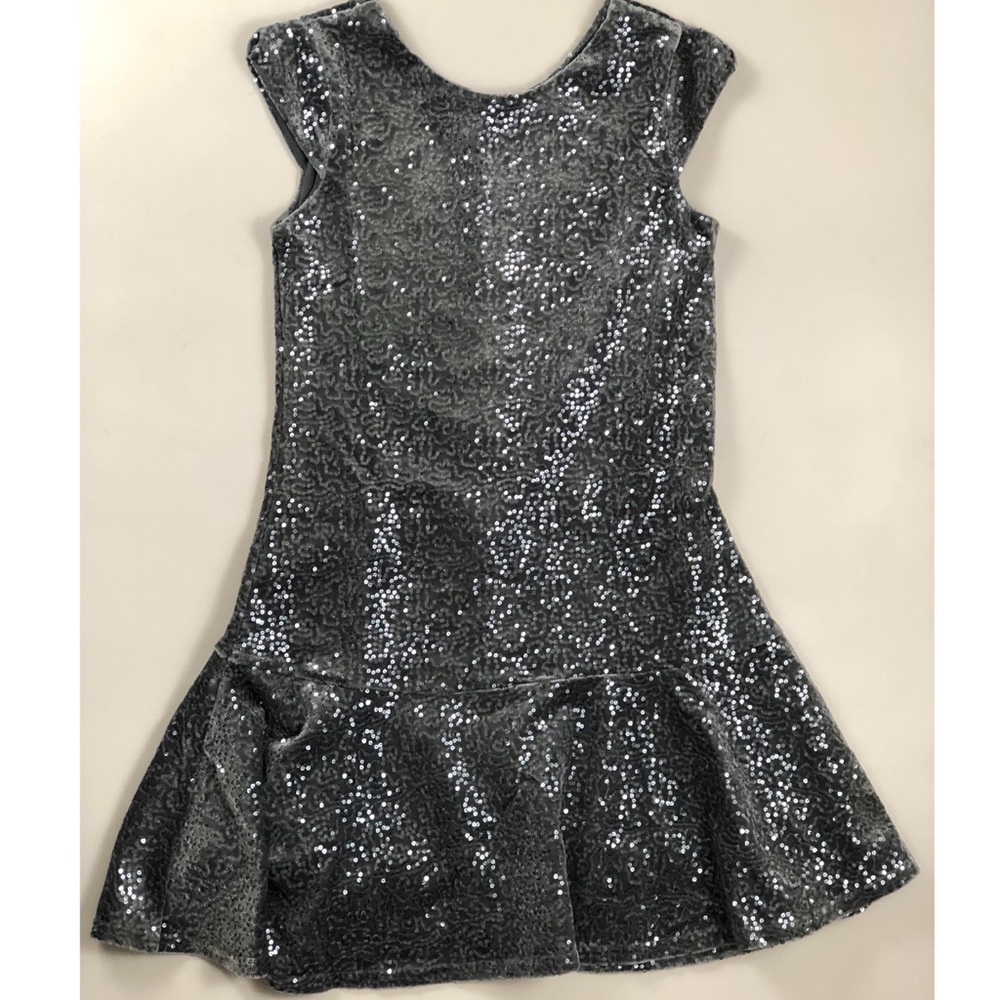 Charcoal Gray Sparkle Dress